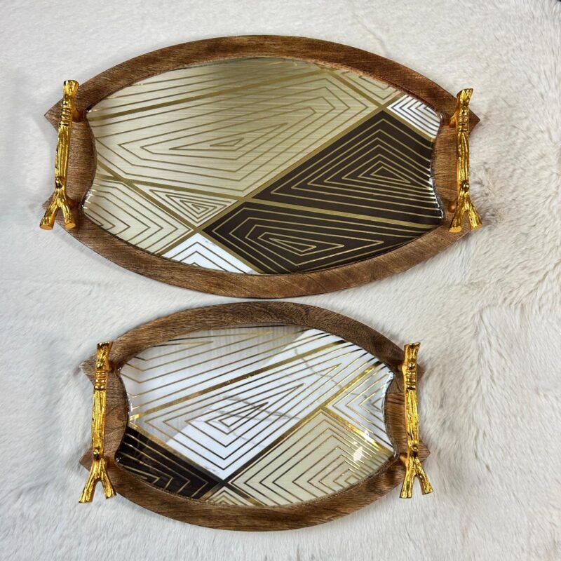 Abstract Serving Platter