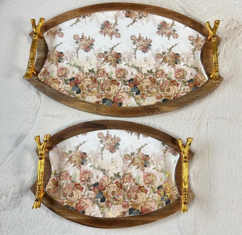 Rose Serving Platter