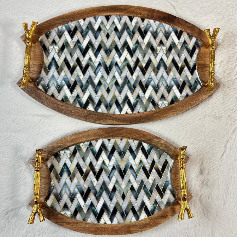 Zigzag Serving Platter